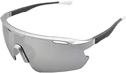 Óculos de Sol Esportivo com Mola na Haste para Corrida Baixa Pace Premium Ciclismo Bike UV400 Masculino Feminino Unisex - Modelo Cooper - Cacife Brand