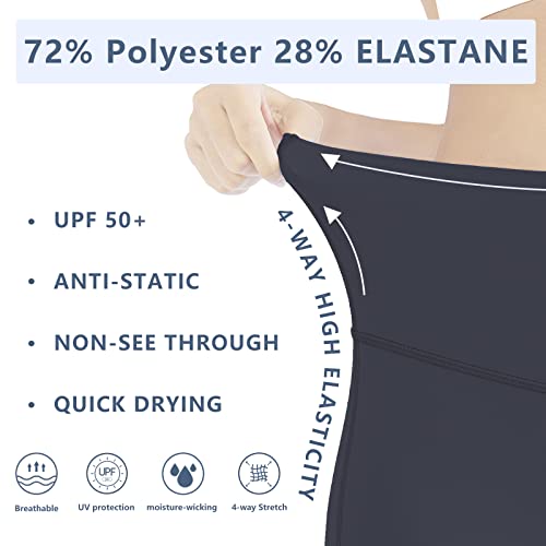 Girls Yoga Pants High Waisted Kids Yoga Leggings Running Athletic Leggings with Pockets Gym Workout Dance3