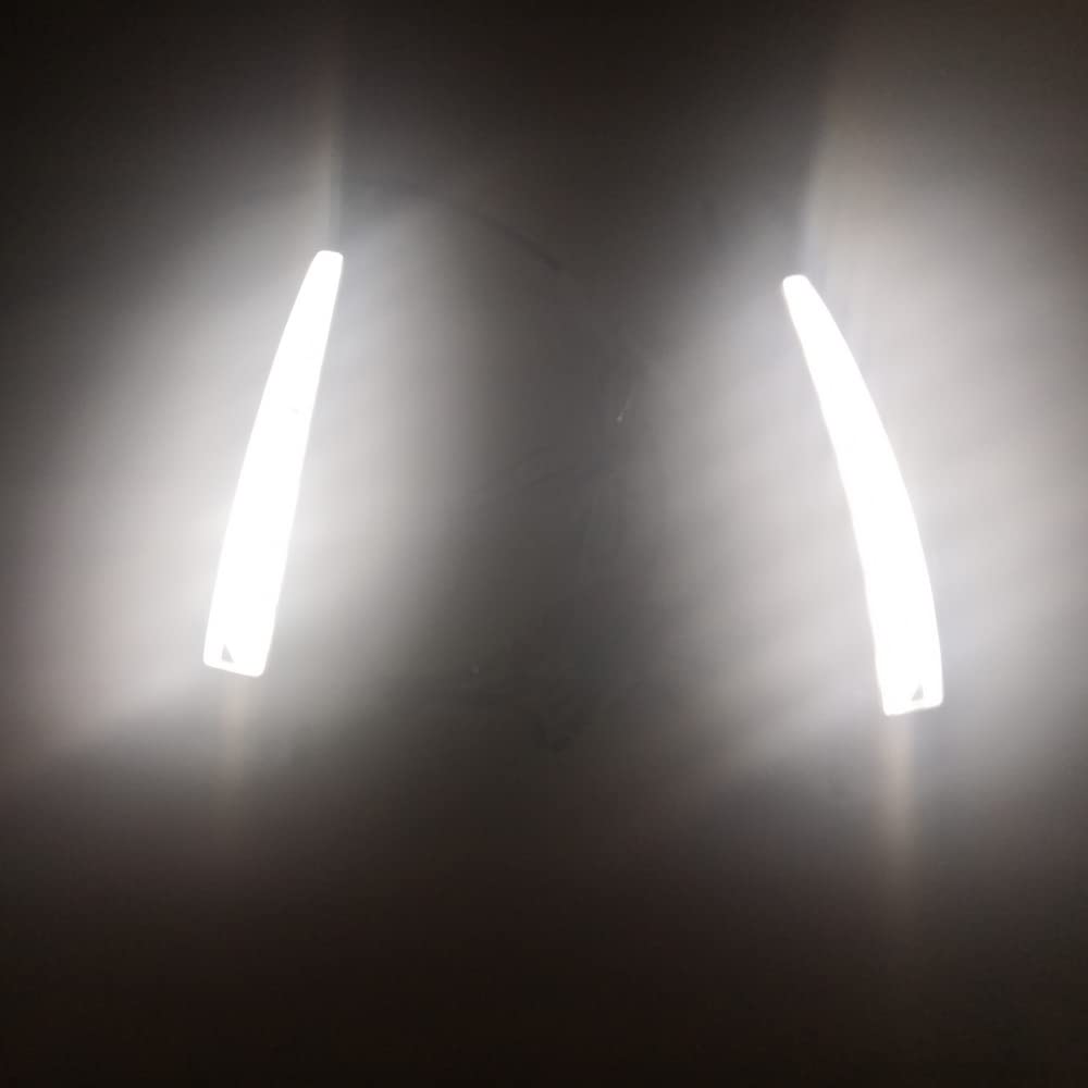 Luci a LED a specchio retrovisore per Alphard Vellfire 30 2016+ RAV4 5th 2019+ Sienna 4th 2020+, Luce di marcia diurna bianca DRL Streamer Segnali di direzione gialli Luci a terra