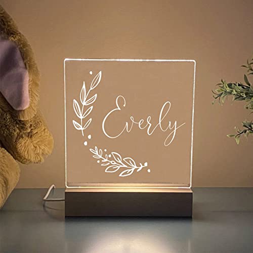 Lámpara de noche personalizada para niños