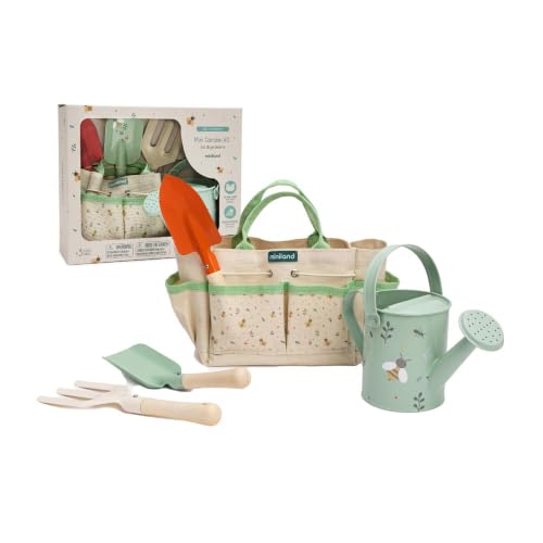 Miniland Herramientas de Jardinería para Niños - Set de Jardinería Infantil
