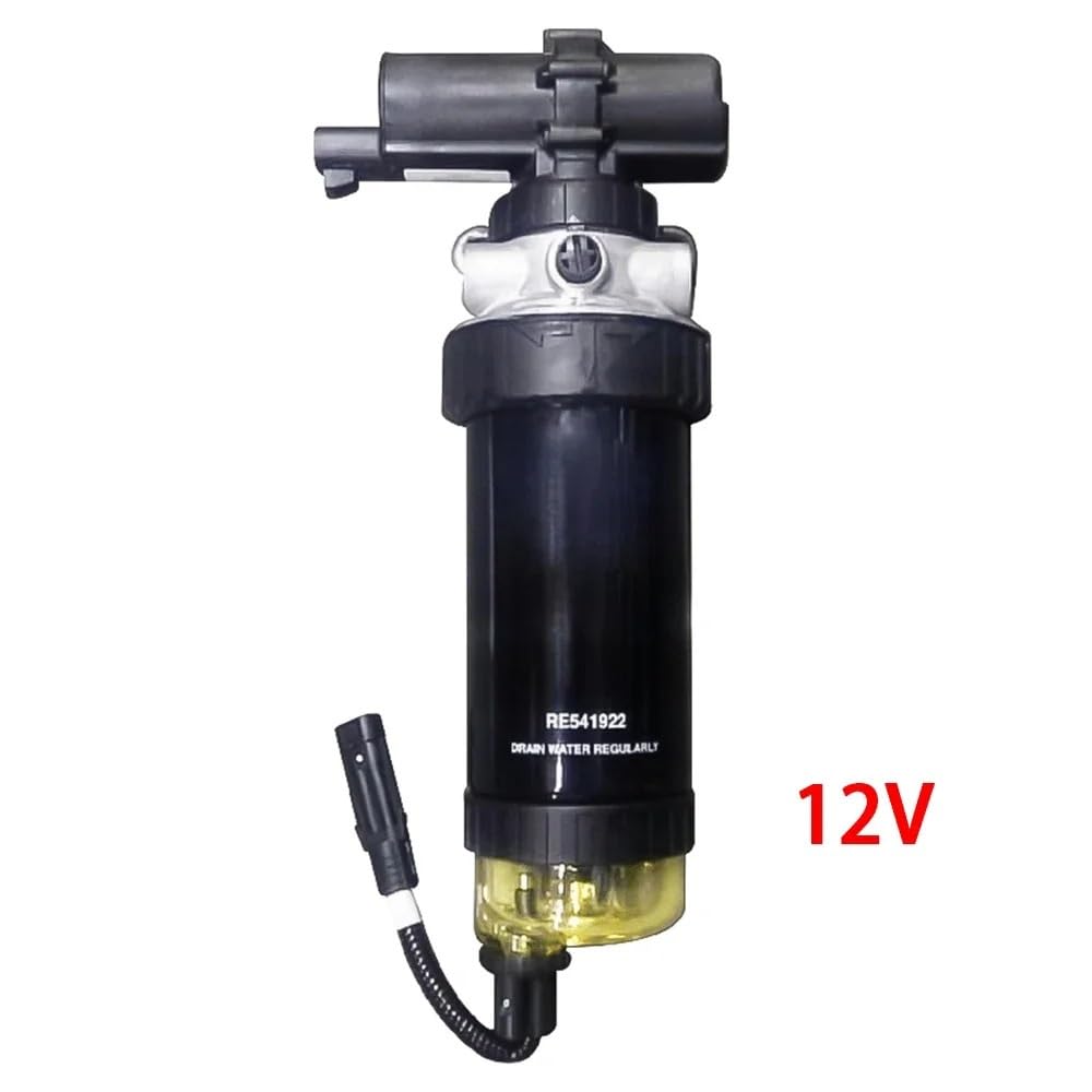 Conjunto De Filtro De Combustible Diésel para Automóvil Re541922 con Bomba Electrónicaparaseparador De Agua, Compatible con Deere 210/240.