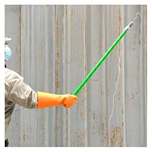 10kV/35kV/110kV/220kV Electrical Discharge Rod High Voltage, Epoxy Resin Green with Copper Wire Discharge Stick, 1/1.5/2/3m Long35 kV - 1.5m/59in/4.9ft