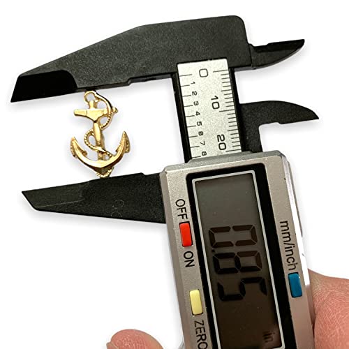 Image of STOCKPINS Anchor Lapel Pin - Christian Symbol of Hope and Stability, Ideal for Faith-Based Communities and Veterans