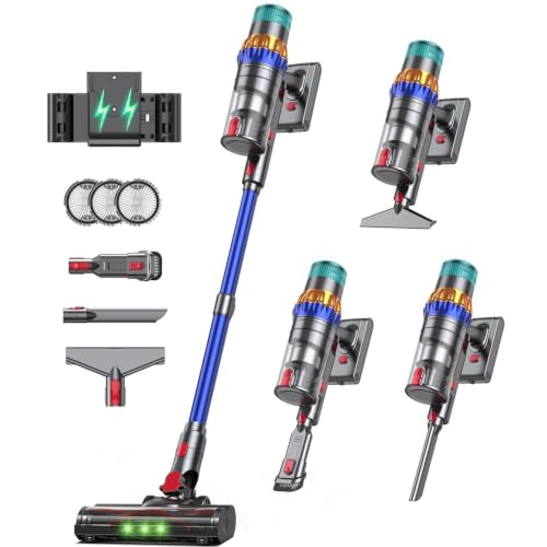 Image of Smart Cordless Vacuum Cleaner, 650W 60KPa 75Min Vacuum Cleaner for Home
