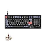Keychron Q5 RGB bedraad aangepast mechanisch toetsenbord