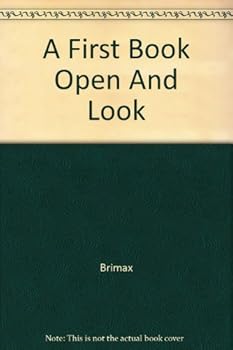 Hardcover A First Book Open And Look Book