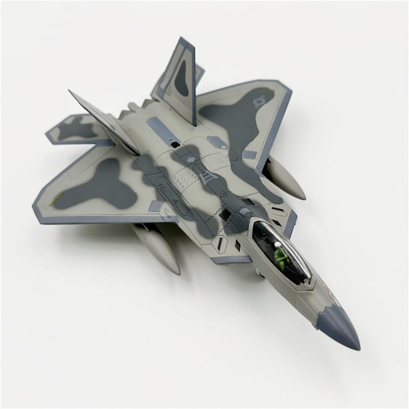 Amazon.com: USAF F-22 Raptor 1/100 Diecast Aircraft Model : Arts