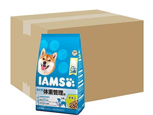 アイムス 成犬 体重管理 チキン 小粒 2.6kg×4袋 ドライフード ドッグフード 総合栄養食 獣医師の知見に基づき開発 低脂肪設計 消化吸収 (B071JBLMBX) Amazon価格推移・価格追跡
