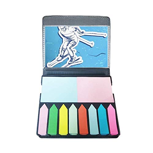 Marqueur Page Couleur Ski pour Organiser Vos Livres et Cahiers