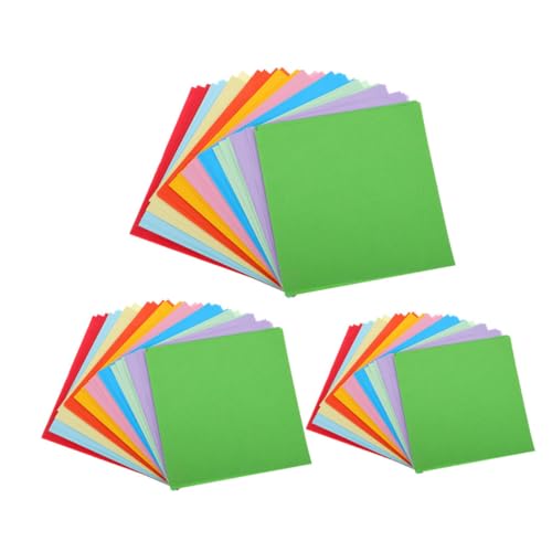 Papier origami carré 600 feuilles kit artisanat DIY facile pour grue en papier
