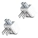 BEYEE AC Power Adapter Wall Folding Plug Duck Head,US Standard Plug Duck Head Compatible with MaBook Pro Air/Maci Book/Phone/Pod AC Power Adapter (2 -Pack)