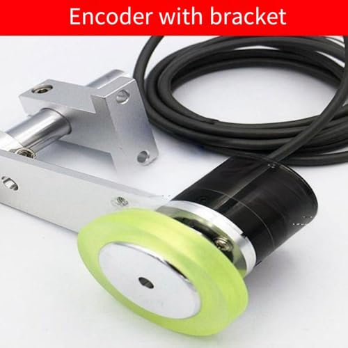 Support de montage pour encodeur E6B2-CWZ6C avec roue de mesure 68mm