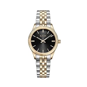 Burker Watches Nicky Petite – Dames Horloge 28 mm – Analoog Quartz Dames Polshorloge Rond Waterdicht 3 ATM met RVS…
