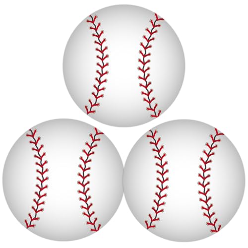 Lucleag 30 Baseball Cutouts for Bulletin Boards, 7.87 inches
