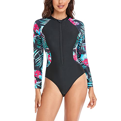 2025 Bañador Mujer Reductor de Vientre Plano Sexy Traje de Baño de Una Pieza con Cuello en U para Verano Bañadores Mujer Ropa Cintura Alta Impresión Casual Original Surf Deportiva Vacaciones Swimsuit