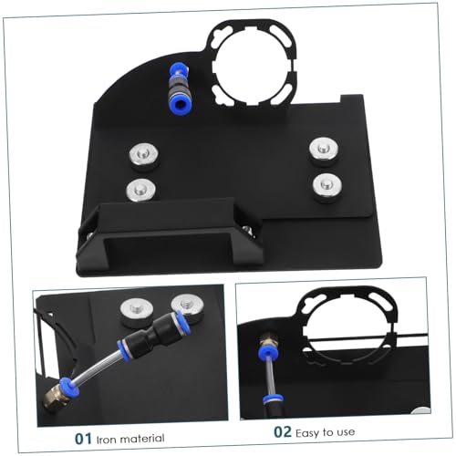 Support meuleuse angle découpe céramique sans éclats avec guide de chanfreinage précis - 4