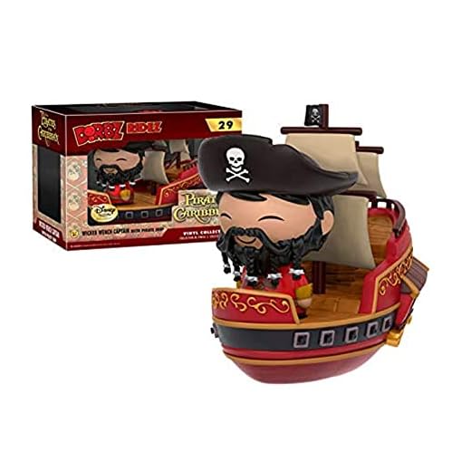 Funko Dorbz Ridez: Pirates of The Caribbean #29 - Wicked Wench Captain with Pirate Ship (Disney Treasures Exclusive)