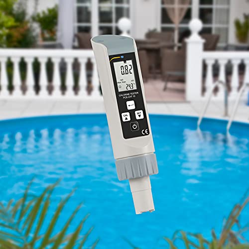 PCE Instruments PCE-CHT 10 Water Analysis Meter for Chlorine Testing, Measures 0–10 mg/L with 0.01 mg/L Resolution, ±2% Accuracy, ATC, IP67 housing, Manual Calibration
