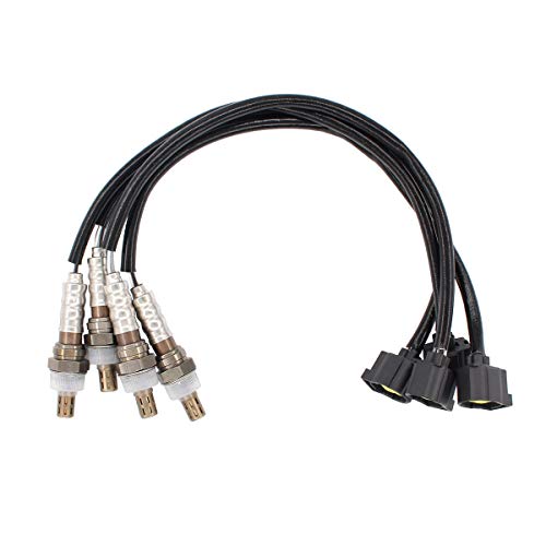Newyall Pack Of 4 Upstream Downstream Bank 1/2 Sensor 2/1 Air Fuel Ratio O2 Oxygen Sensor #TOP3