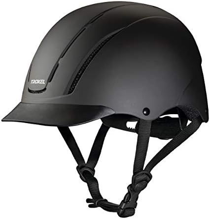 Troxel Spirit Performance Helmet, Black Duratec, Small