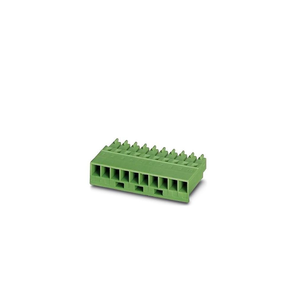 PHOENIX CONTACT MCC 1/4-STZ-3,81 Leiterplattenstecker, Nennquerschnitt 1 mm², Grün, Anzahl der Anschlüsse 4, Artikelfamilie MCC 1/..-STZ, Rastermaß 3,81 mm, 50 Stück