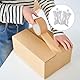 200 Stück Luftpolsterkissen Verpackungschips Transparent 10x15 cm/3.94x5.91inch Verpackungsmaterial​​ mit Pumpe für Versandtransport, ​​Bubble Wrap​​ Alternative für Zerbrechliche Gegenstände