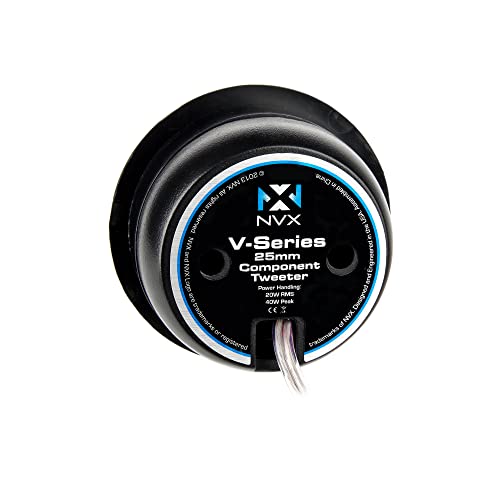 Nvx Vsptw 450W Peak (150W Rms) 1" (25Mm) V-Series Silk-Dome Car Audio Tweeters And Crossovers #TOP3