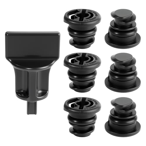6 PACK Oil Pan Drain Plug w/1PCS Drain Plug Removal