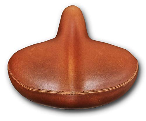 Velo Oversized 11 Synthetic Leather Beach Cruiser Bicycle Comfort Bike Seat Brown #TOP1