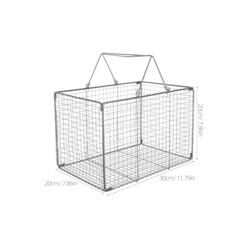 Cesta de acero inoxidable de construcción resistente para instrumental médico 2