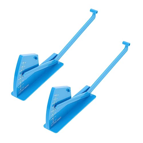 BinZyronic バランス定規 2個セット ? デッキレベル測定工具 軽量ABS素材 ガーデンレベリング対応