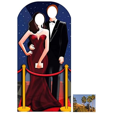 Hollywood Stand In Cardboard Cutout with Photo Cover
