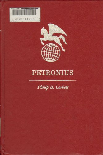 Petronius (Twayne's World Authors Series [TWAS ... B0006DXE1S Book Cover