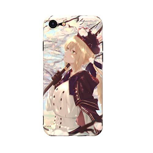 THE DREAMY LIFT iphone 7/8/SE2 ケース カバー アニメ 漫画 20個模様 二頭身 FGO Fate/Grand Order fate stay night 綺麗 萌え ゲーム グッズ スマホ アイフォンケース シェル ストラップ おしゃれ IMD TPU かわいい フィギュア ソフト 耐衝撃 レンズ保護 脱着簡単 指紋防止 スリム 軽量 傷防止 (iphone 7/8/SE2, セイバー2)