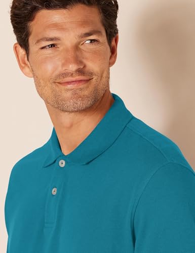 Image of Amazon Essentials Men's Regular-Fit Short Sleeve Cotton Pique Polo Shirt (Available in Big & Tall)