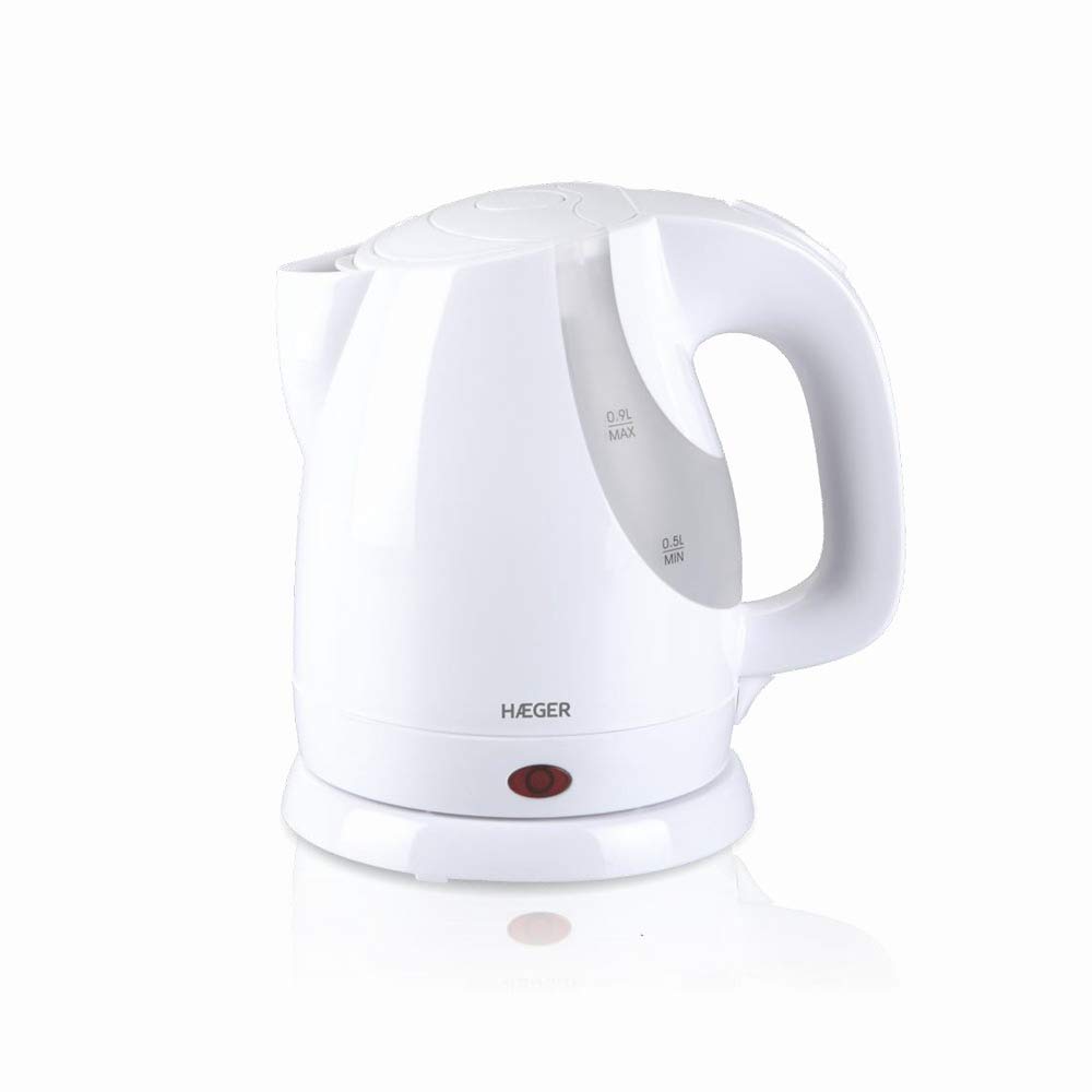 Bouilloire et théière compacte 0,9L Haeger Mini Lisbon 1300W petit électroménager