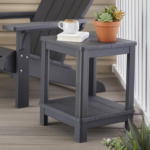 Image of Keter Deluxe Adirondack Side Table - Graphite
