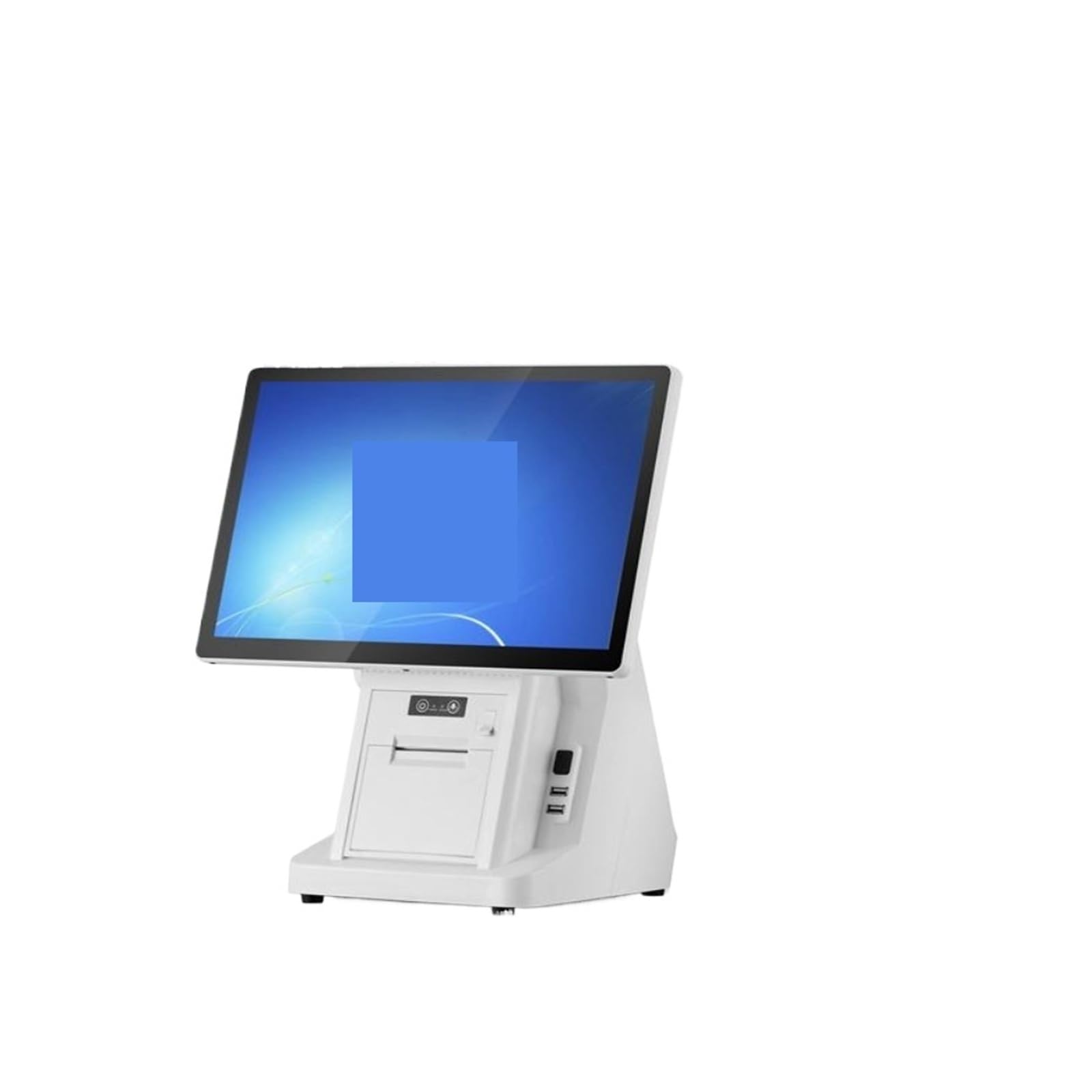 Caja registradora, Caja registradora con Pantalla táctil, Sistema POS de 15,6 Pulgadas, Impresora térmica 58/80mm, Terminal Restaurante