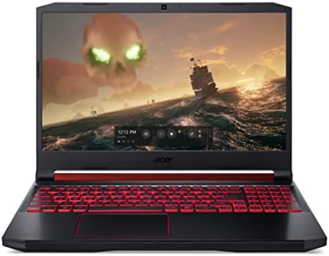 Acer Nitro 5 Gaming Laptop, 9th Gen Intel Core i5-9300H, NVIDIA GeForce GTX 1650, 15.6" Full HD IPS Display, 8GB DDR4, 256GB NVMe SSD, Wi-Fi 6, Backlit Keyboard, Alexa Built-in, AN515-54-5812
