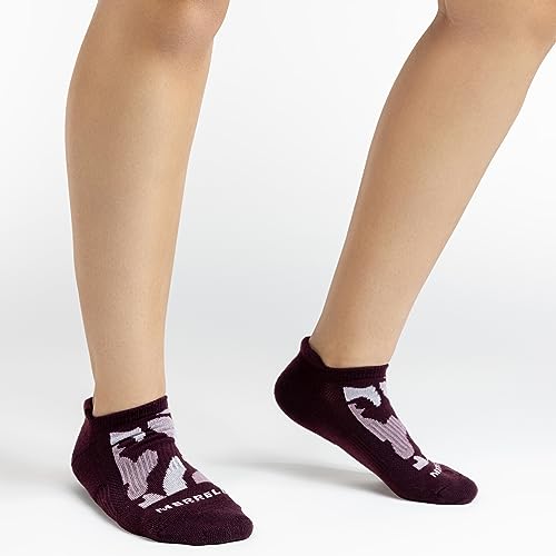 Image of Merrell Unisex Adult Cushioned Low Cut Tab Socks (3-Pair)
