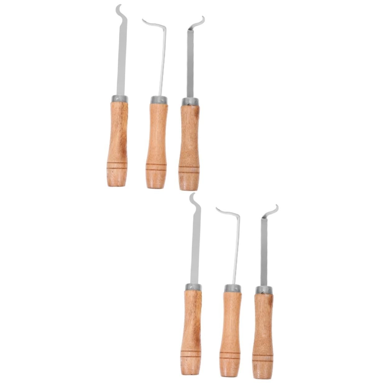 SOLUSTRE 6pezzi Raschietti Inossidabile Per Per Cappe Aspiranti Antiscivolo Utensili Per La