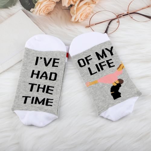 G2TUP Dance Musical Socks Frances & Johnny Fans Gift I've Had The Time Of My Life 80S Movie Socks Dance Merch3