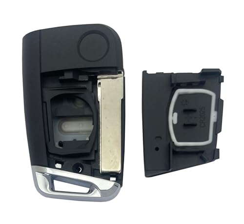Coque de clé pour télécommande VW - Boîtier rabattable 4 boutons haute résistance