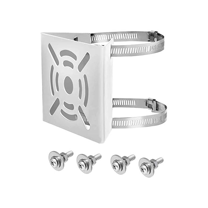 Buy Qfrist Universal Vertical Pole Mount Adapter with 2 Loops(4in