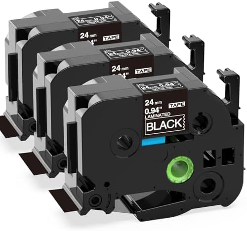 taeサマ専用ページ Amazon.com: Label KINGDOM TZe-355 24mm Black Label Tape