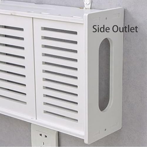 Stylish WiFi Router Storage Box - Decorative Router Hider for Wall or TV Stand, Functional Wall Organizer, Perfect for Home or Office Décor