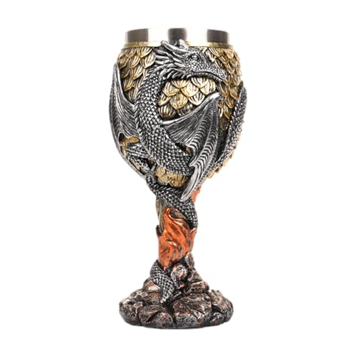 Taza medieval de dragón para regalo original y coleccionistas 2