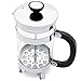 French Press Coffee Maker Heat Resistant Borosilicate Glass with High-Grade Stainless Steel to Keep Drinks Hot for Longer BPA-Free - Super Efficient Filtration System - 34 oz. (1 liter)