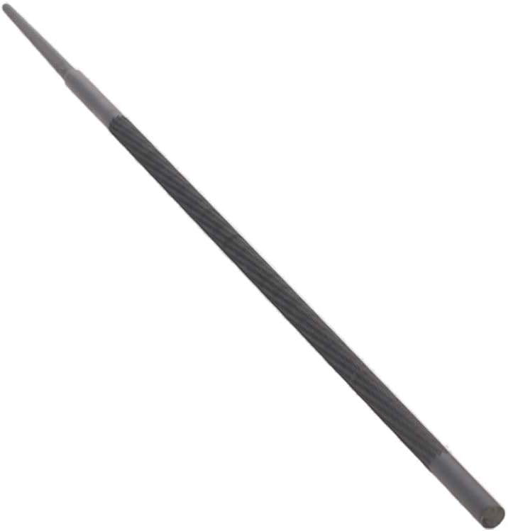 Bettomshin Swiss Pattern File Round Parallel 5.5mm 7/32 Inch Double Cut 1Pcs